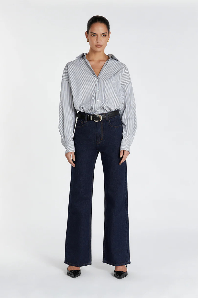 ALEXA INDIGO HIGH RISE STRAIGHT JEAN | DISSH