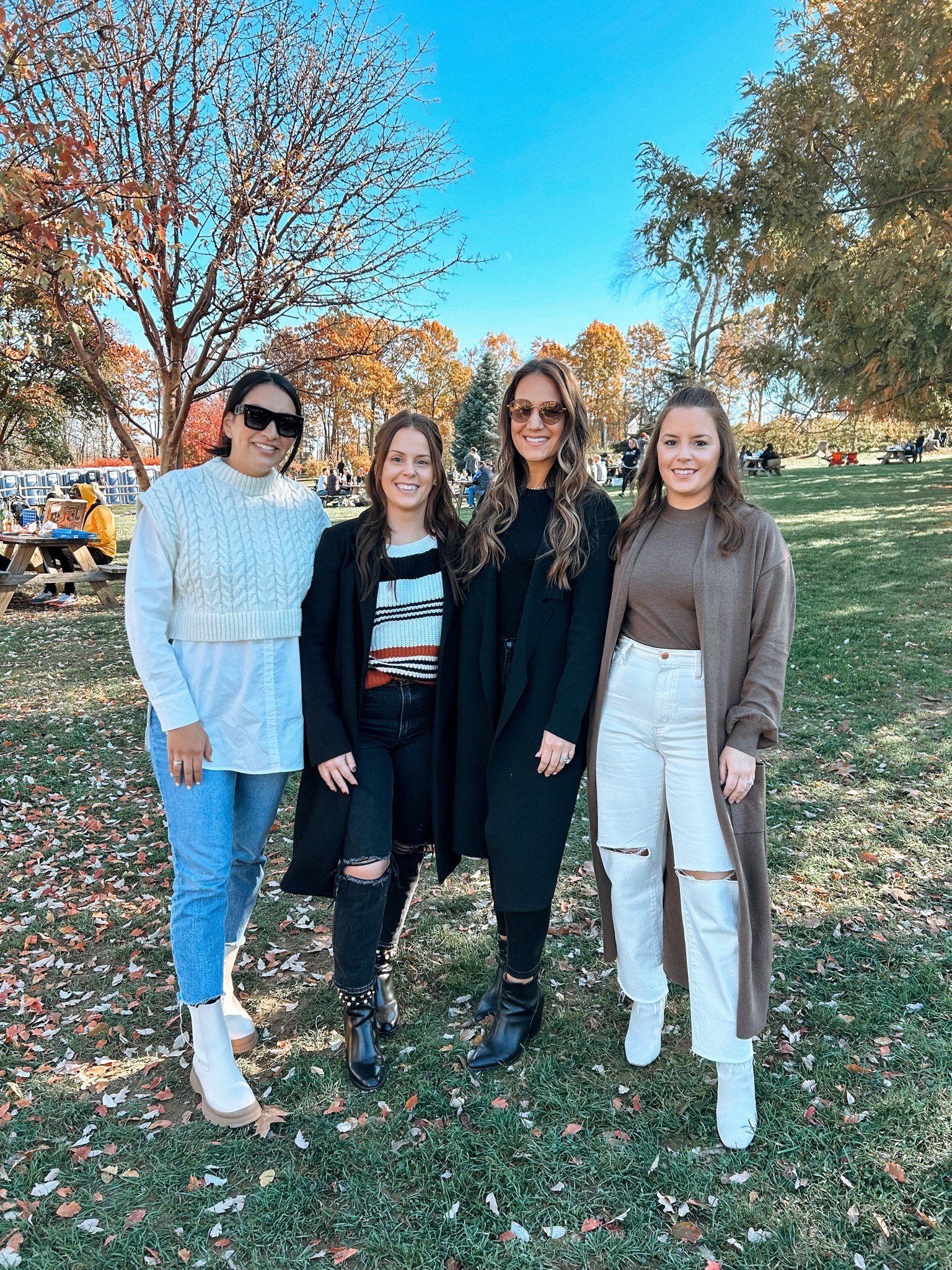 White jeans, brown cardigan, brown turtle neck, off white boots

#LTKstyletip #LTKSeasonal #LTKfit