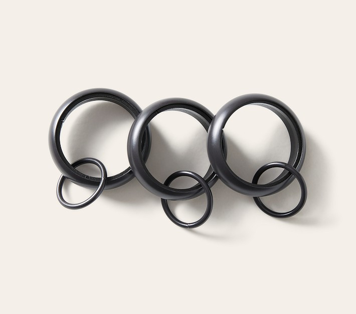 Quiet Glide Curtain Rings - Set of 10 | Pottery Barn Kids