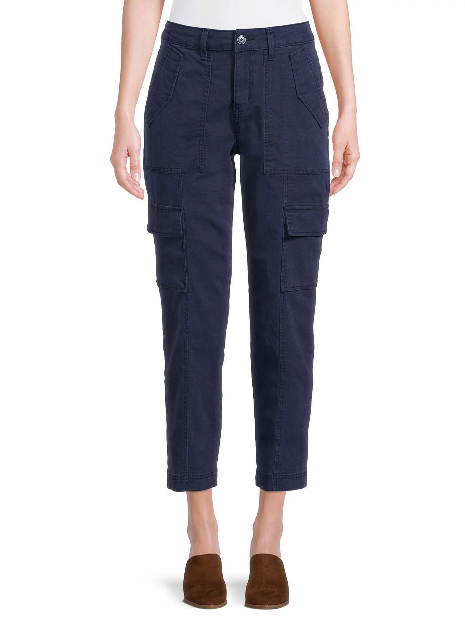 Time and Tru Women's Cargo Pants | Walmart (US)