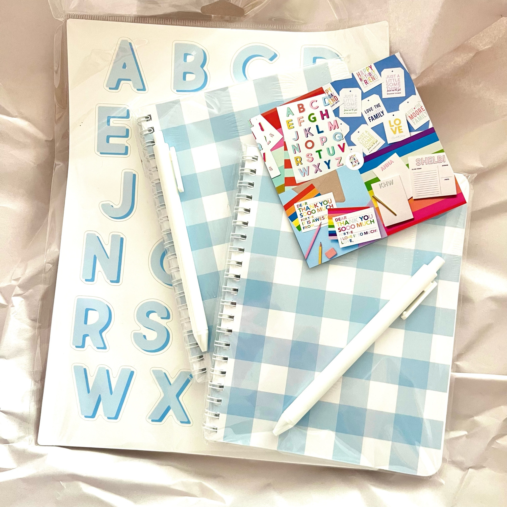 Blue Crush 💫🩵
… new delivery from my fave Joy Creative Shop! Their newest collection features a baby blue I love, especially with a gingham check.

Use code NICOLE10 to enjoy 10% off your Joy Creative Orders! ✨

#LTKHome #LTKFamily #LTKBaby