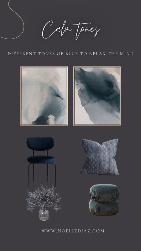 Serene blue tones coming your way! #interiors #serene #calm #home 

#LTKhome #LTKfindsunder50 #LTKfindsunder100