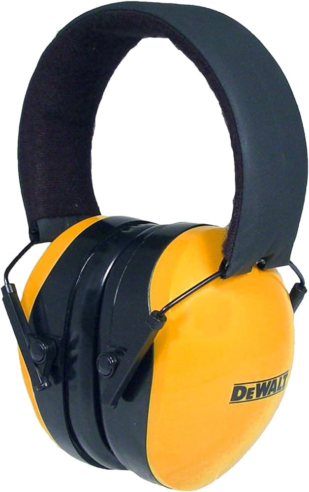 Radians Dewalt DPG62-C Interceptor Protective Safety Earmuff Yellow/ Black, Adult | Amazon (US)