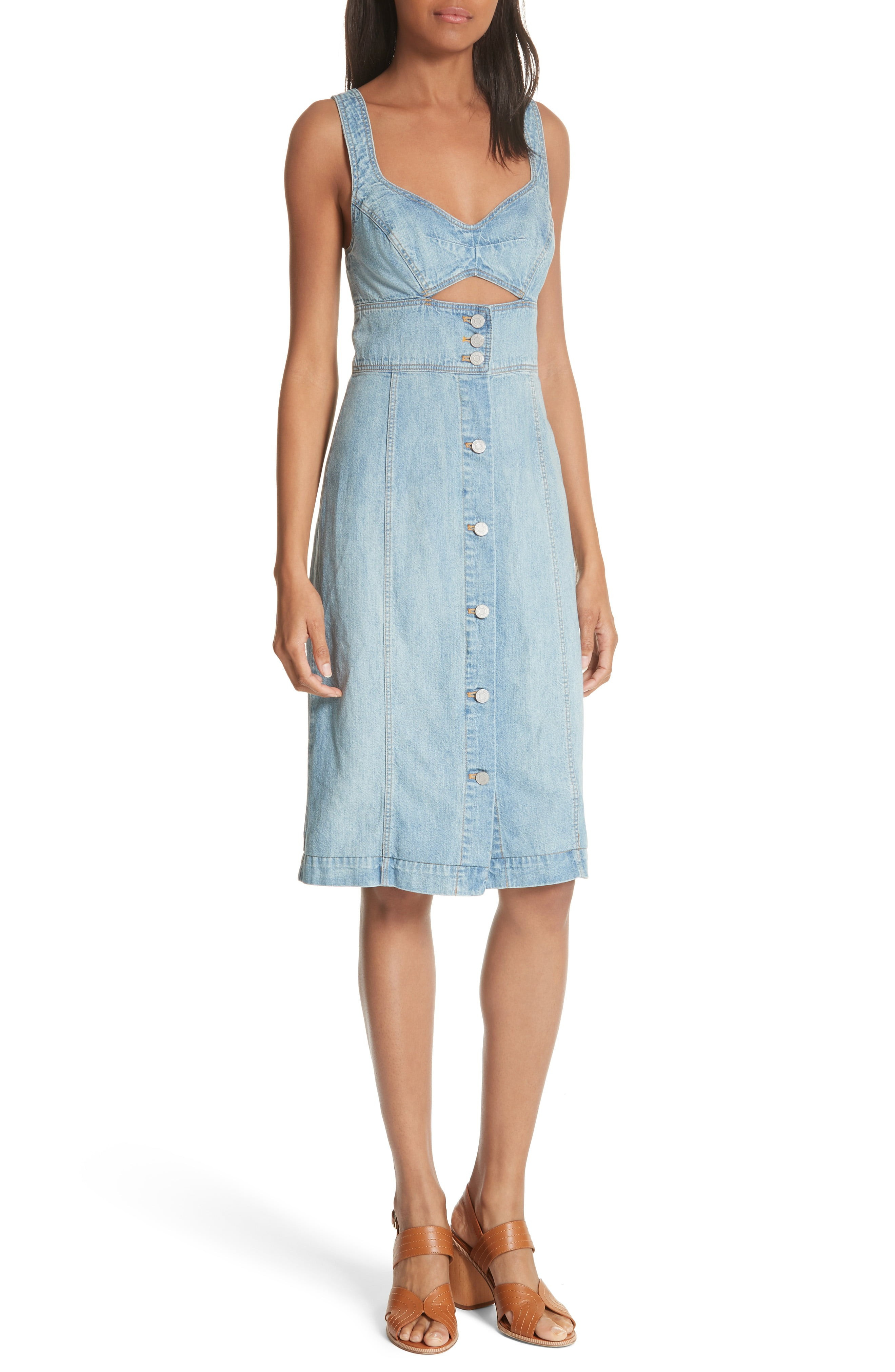La Vie Rebecca Taylor Denim Dress | Nordstrom