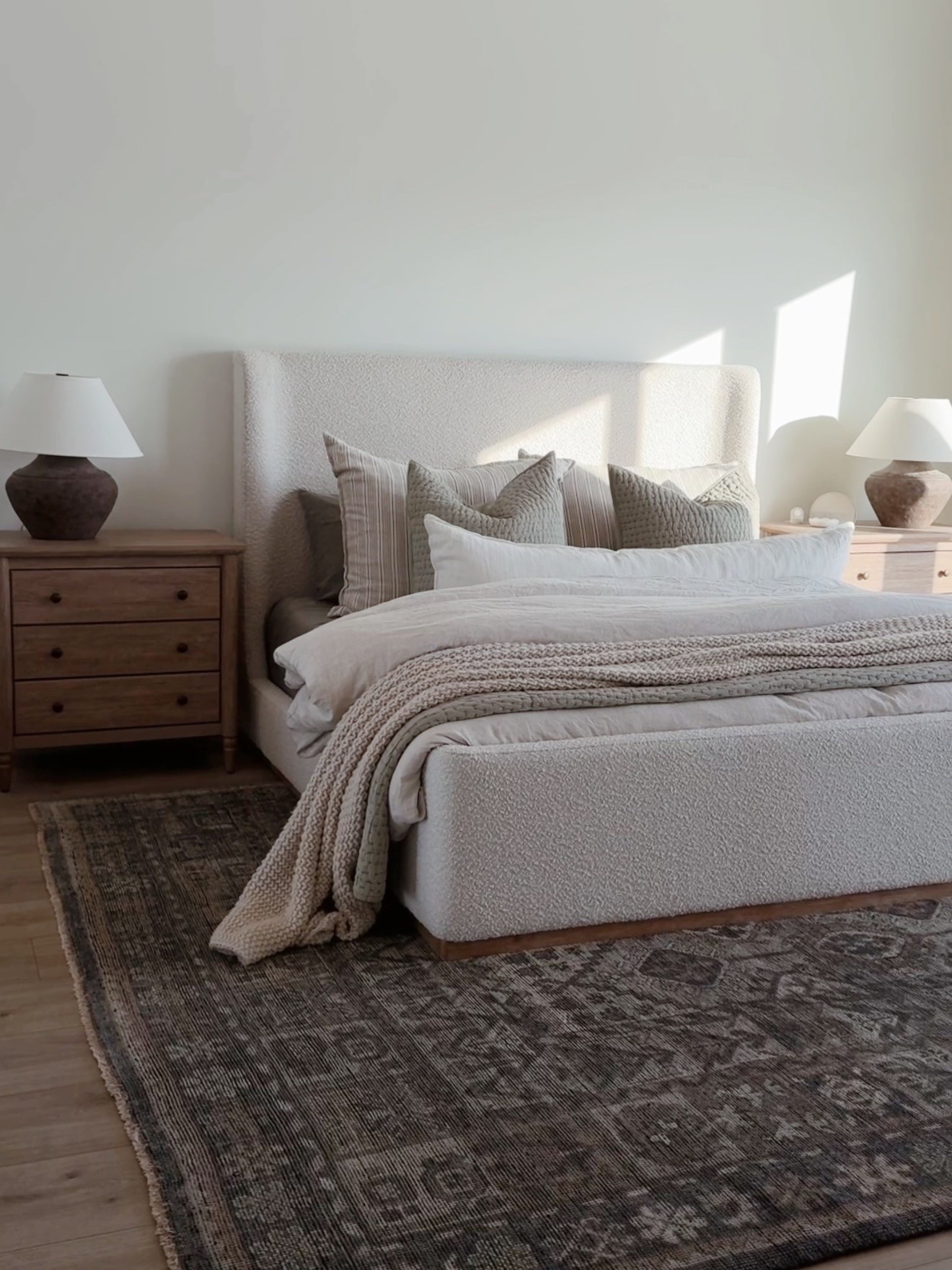 This knit throw is on sale! We have the king size in natural color on our bed and we have the teal color on Avery’s bed. Washes so well, we’ve had ours for years!

#LTKHome