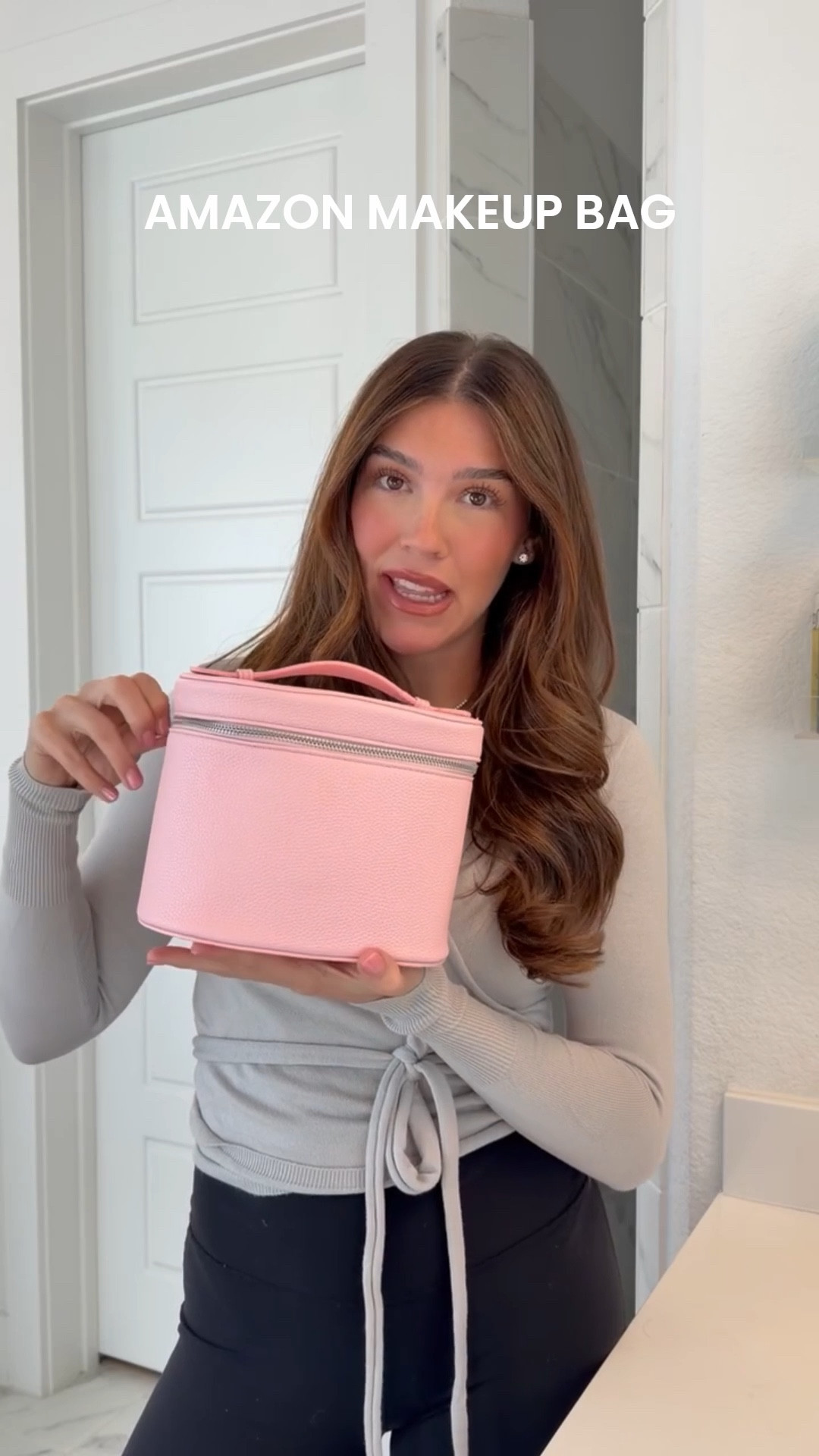 Love this look for less makeup bag from Amazon! 

#LTKgrwm #LTKmorningroutine #LTKdayinmylife