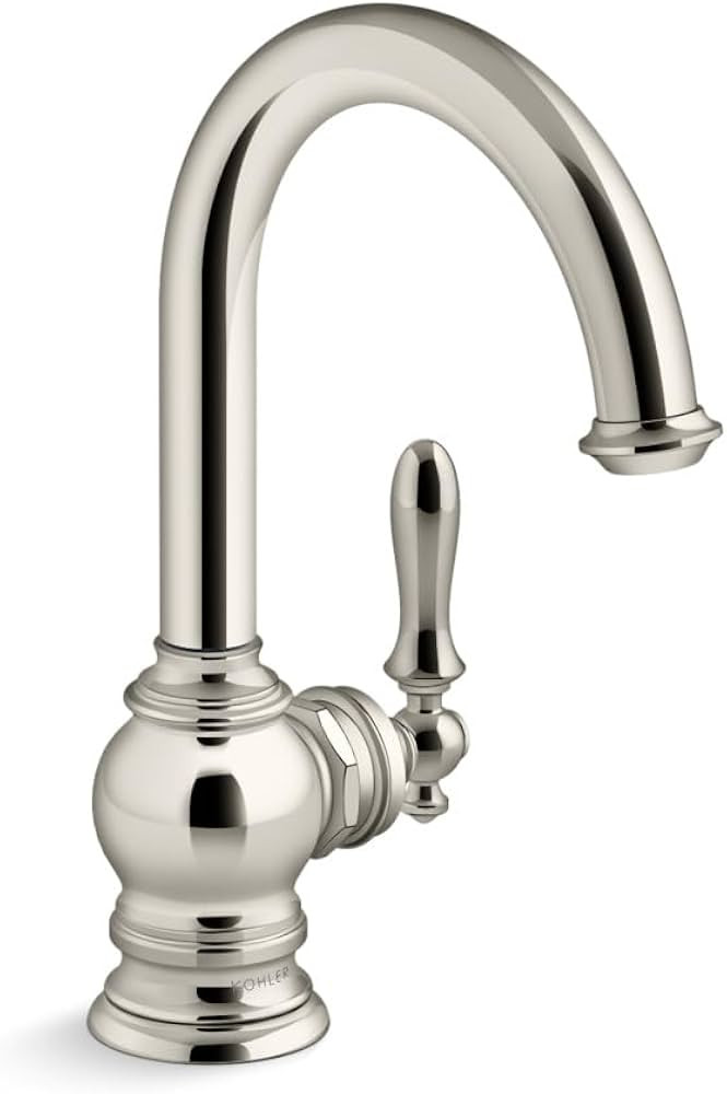 Kohler K-24074-SN Artifacts Beverage Faucet, Polished Nickel | Amazon (US)
