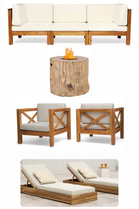 Patio furniture. Outdoor furniture. Pool chairs. Fire pit. Outdoor sofa. Outdoor seating. Outdoor chairs. Fire pit  

#LTKfamily #LTKSeasonal #LTKhome
