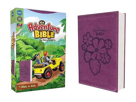 NIrV, Adventure Bible for Early Readers, Leathersoft, Purple, Full Color | Amazon (US)