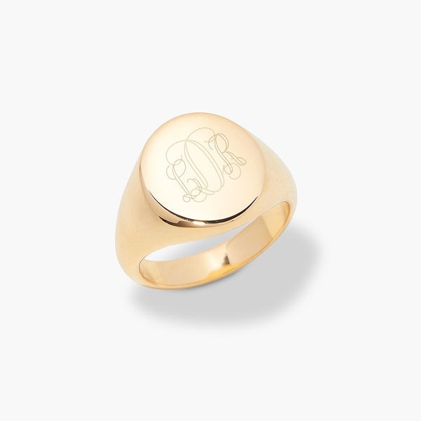 Claire Signet Ring | Brook and York