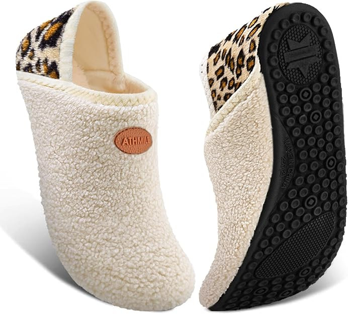 Furry Slip on Cozy Comfy Flexible Machine Washable Home Bedroom Travel Hospital Yoga Gifts for Mo... | Amazon (US)