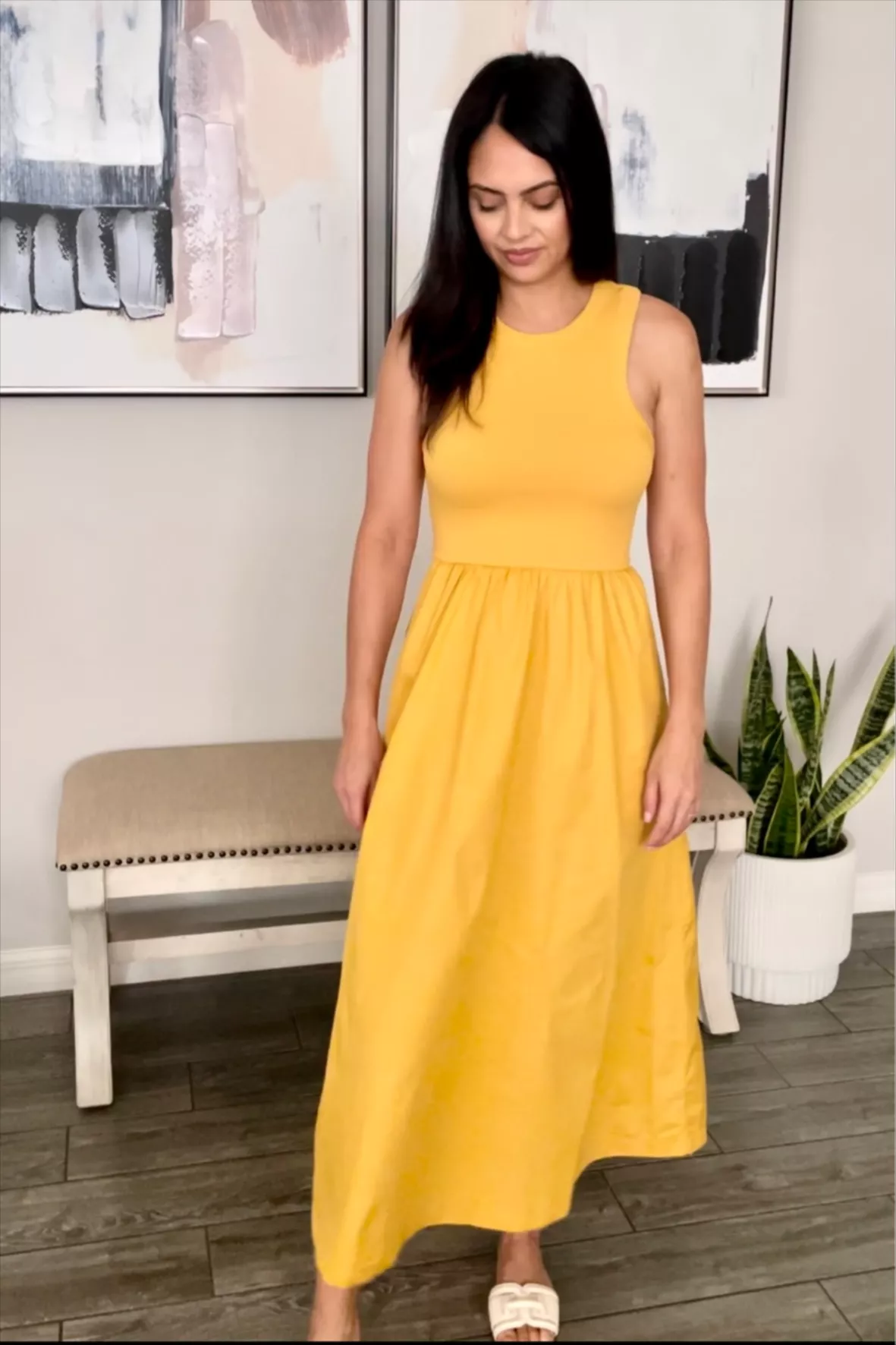 old navy yellow dress | Dresses | Old Navy A Line Floral Product Description sera.marie.style on LTK