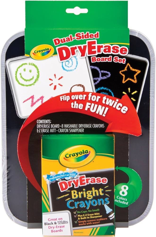 Crayola Dual Sided Dry-Erase Board Set, 1 EA (98-8638) | Amazon (US)