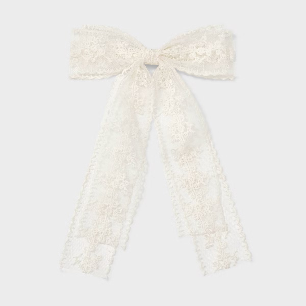 Two Layer Bow Hair Barrette - Wild Fable™ Ivory | Target