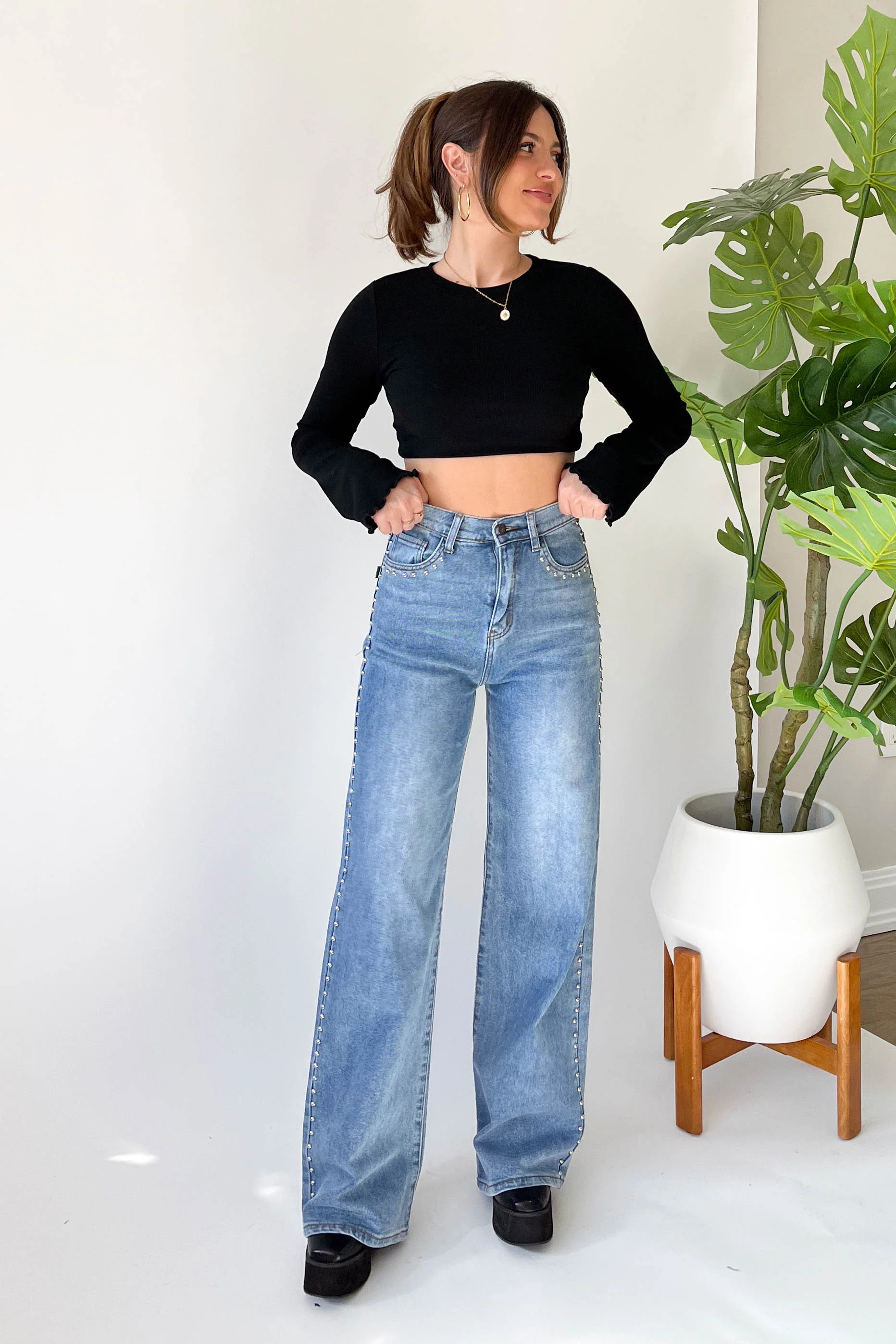 Show You Off Jeans | Grey Bandit