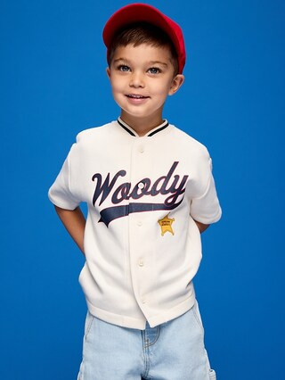 Old Navy x Pixar Toy Story Oversized Baseball Jersey Sweatshirt for Toddler Boys | Old Navy (US)