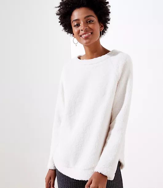 Fleece Sweatshirt | LOFT | LOFT