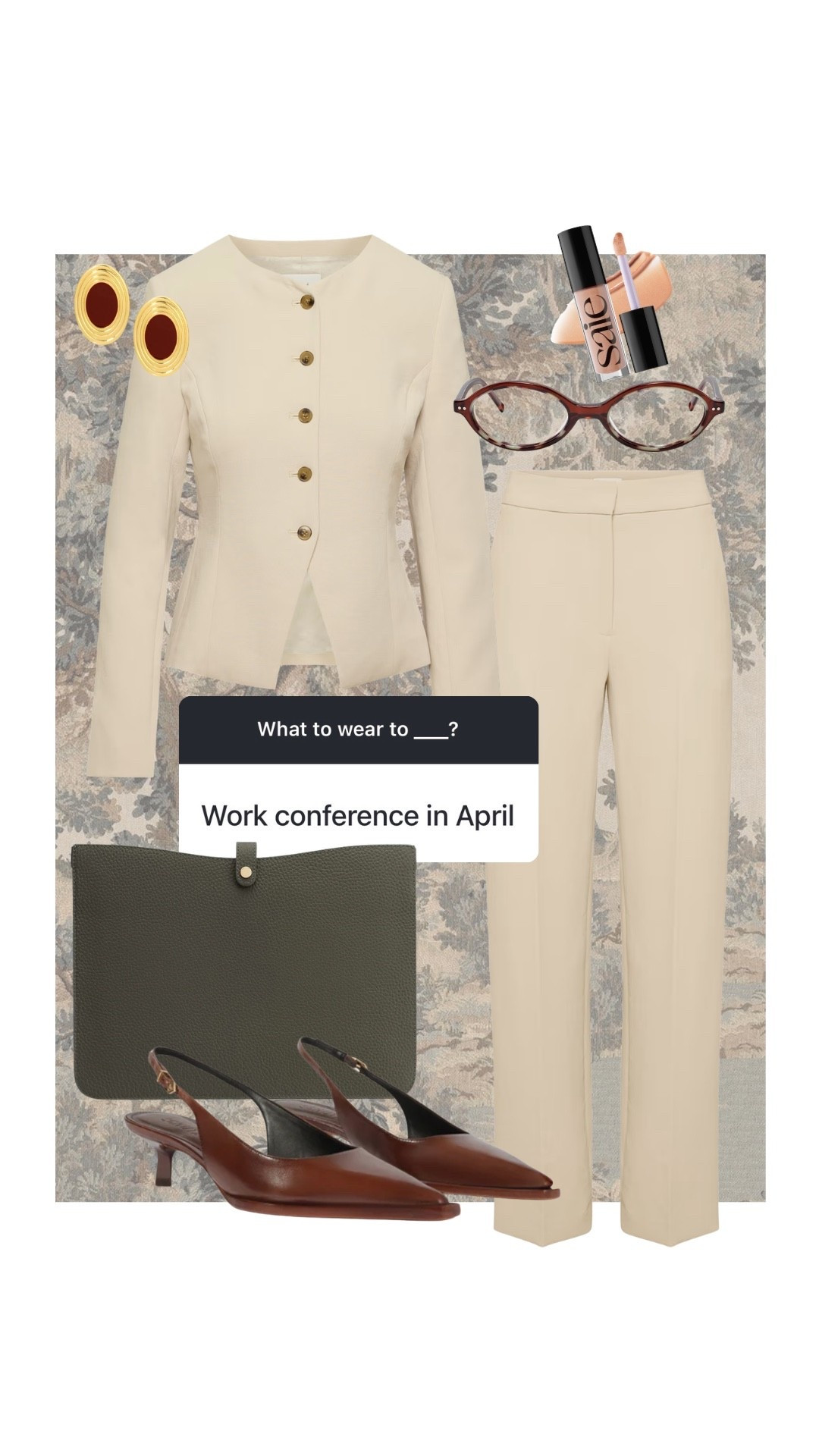 What to wear to a work conference in April! #kathleenpost