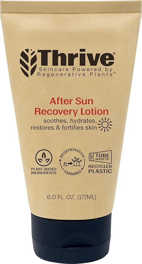 Thrive Natural After Sun Lotion for Sunburn Relief - Body Lotion with Coconut & Jojoba Oil provid... | Amazon (US)