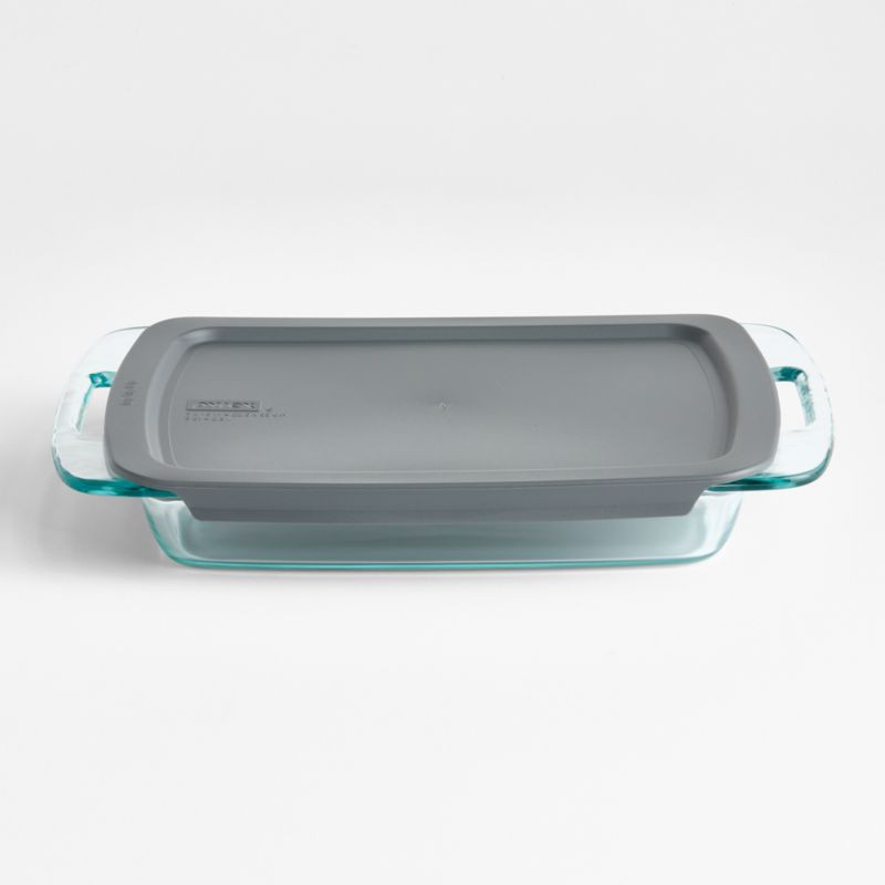 Pyrex Rectangular Baking Dish with Lid + Reviews | Crate & Barrel | Crate & Barrel