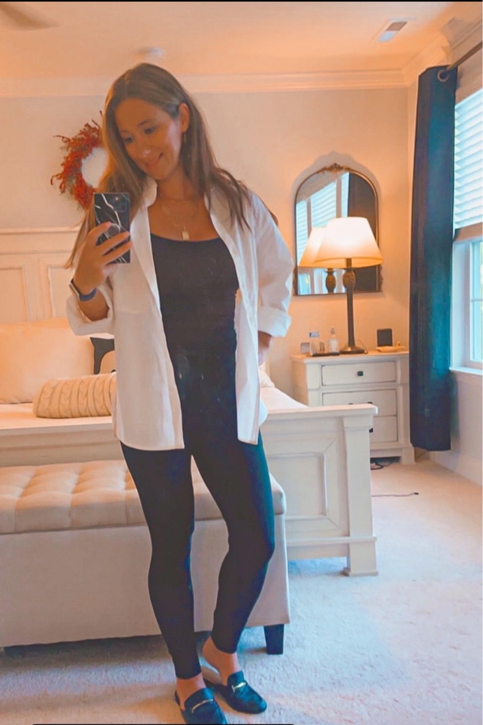 I’m a black and white clothing fan. I sided up in the shirt size Medium and the pants size Small. 

#LTKworkwear #LTKfindsunder100 #LTKfitness