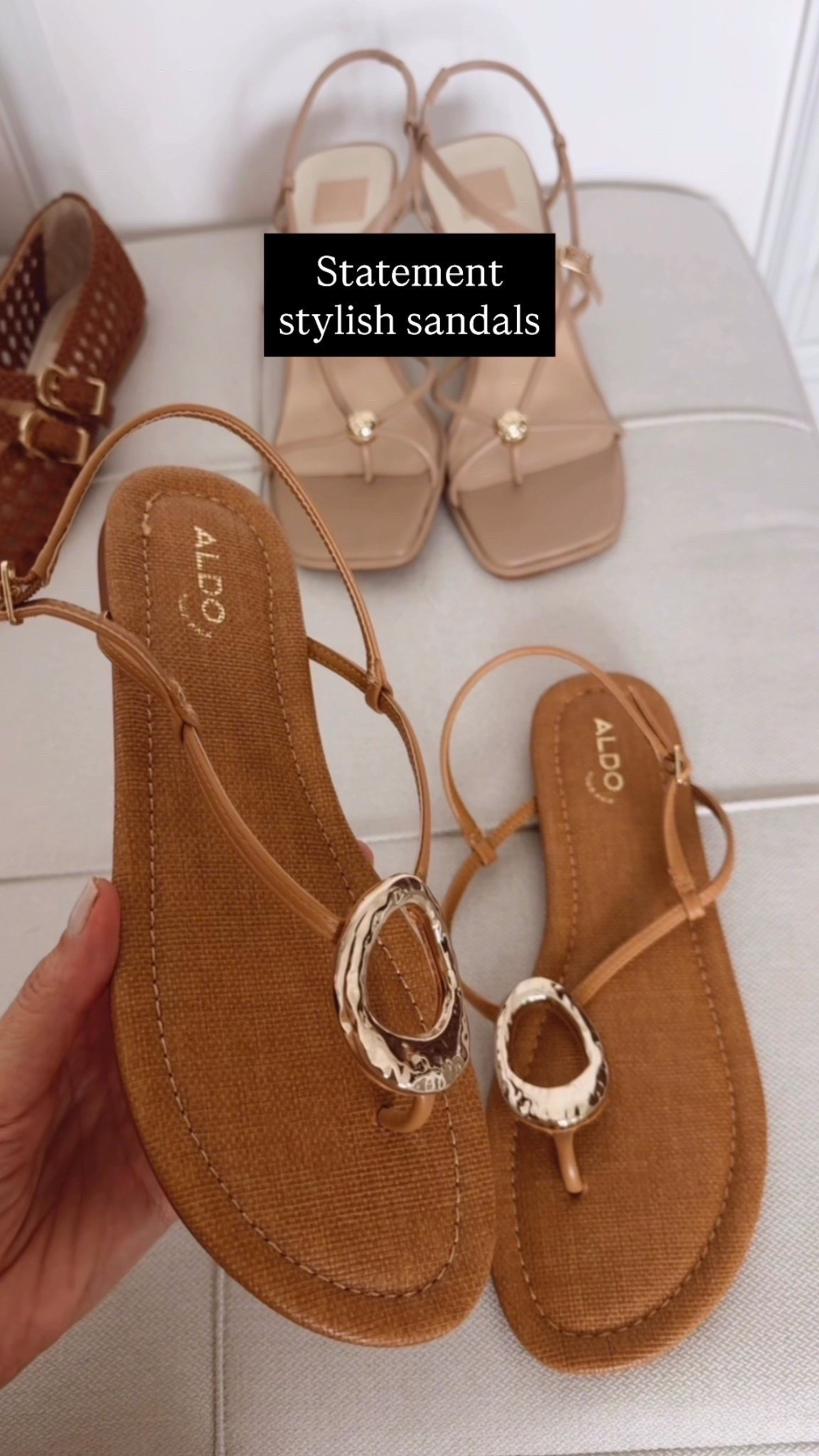 Statement stylish sandals that I’m in love with and it’s perfect for spring and summer 
Fits true to size

#LTKU #LTKootd #LTKSeasonal
