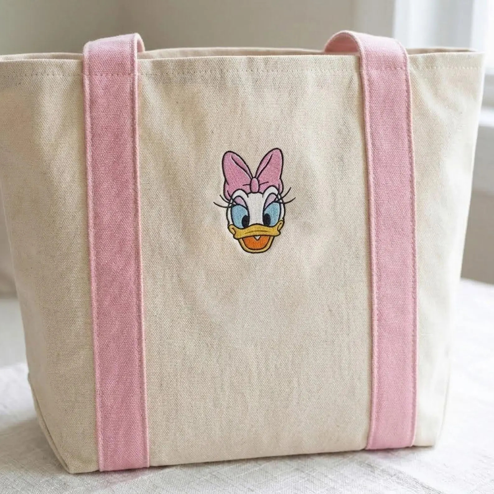 Embroidered Custom Magical Land Tote Bag, Theme Park Tote, Movie Cartoon Character Canvas Tote Ba... | Etsy (Global)