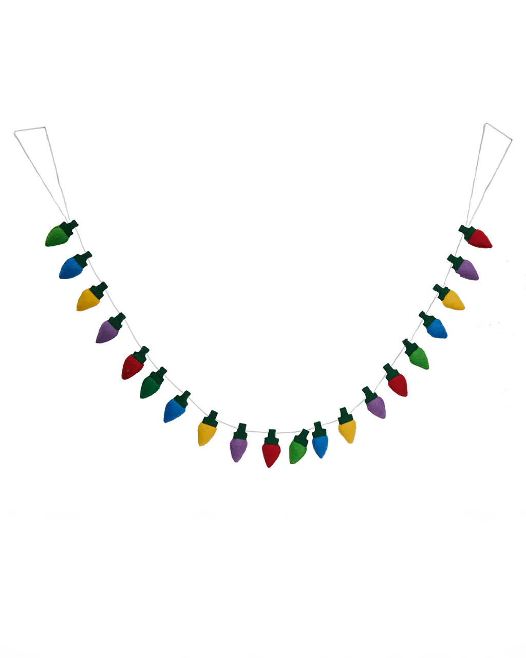 Felt Holiday Lights Garland | ban.do