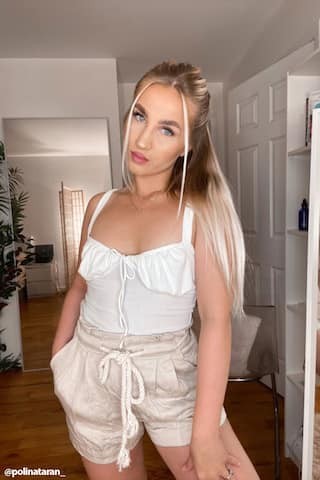 High-Rise Paperbag Shorts | Forever 21 (US)