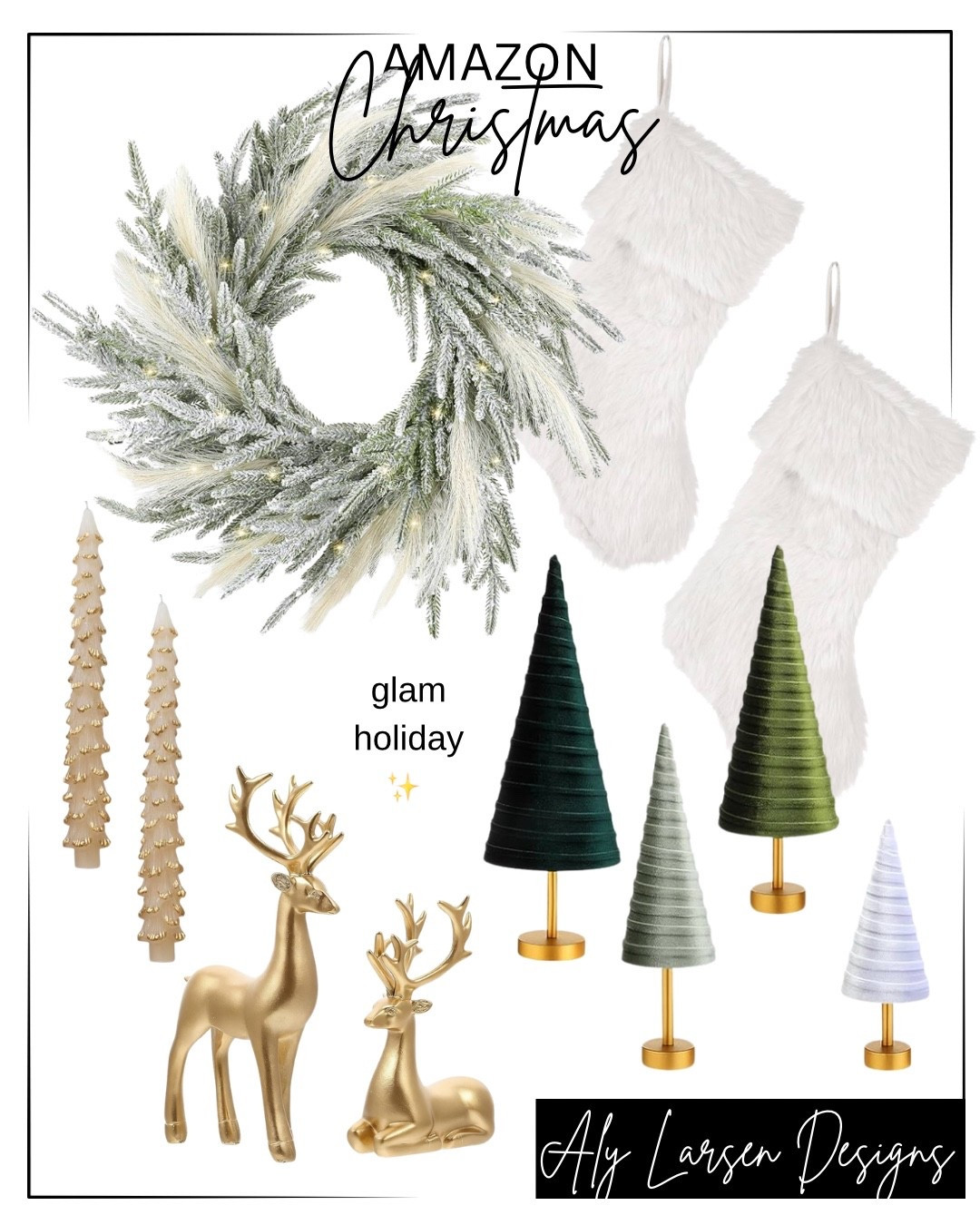Glam Christmas decor from Amazon!
Amazon Christmas decor 

#LTKHome #LTKGiftGuide #LTKHoliday