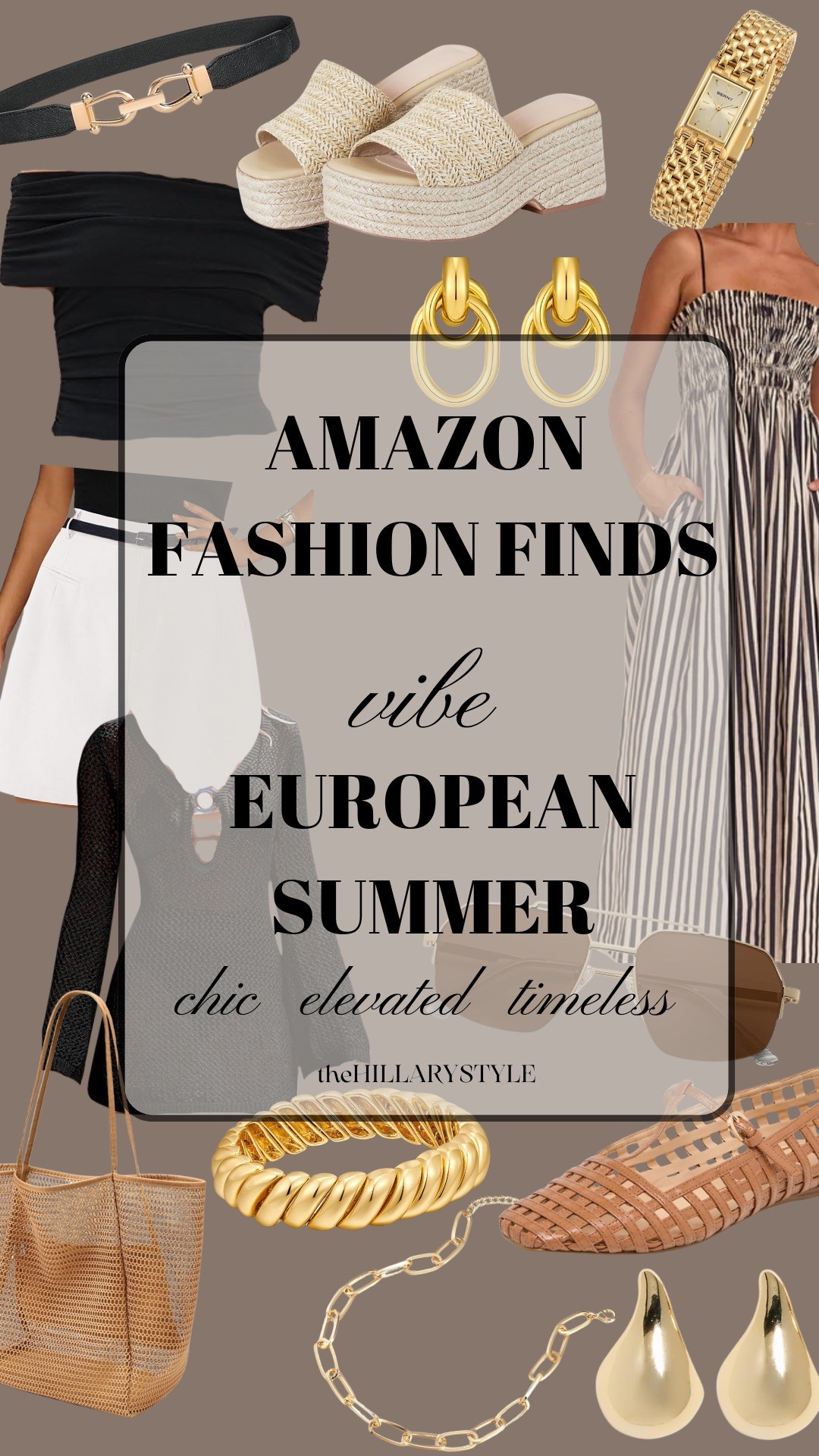 A chic take on warm-weather dressing with effortless Amazon fashion finds. Inspired by the ease of a European getaway, these pieces are lightweight, versatile, and designed to last beyond the season. Ideal for day-to-night styling.

#LTKOver40 #LTKSummerEdit #LTKStyleTip