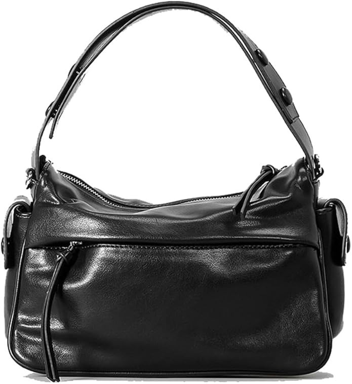 Satchel Handbag, Crossbody Shoulder Top Handle bags for Women, Zipper Closure, 2 Adjustable Strap... | Amazon (US)