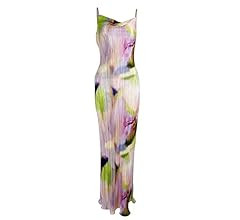 Jelly Brynn Cowl Neck Printed Plisse Maxi Dress Sleeveless Tank Dress Summer Beach Dresses | Amazon (US)