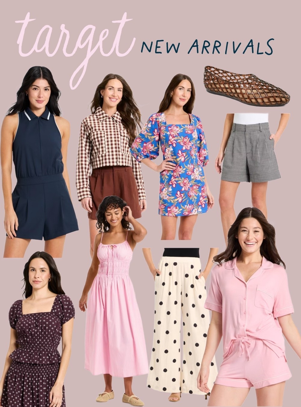 Target new arrivals 
Spring dress
Spring romper
Polka dots 

#LTKootd #LTKdayinmylife #LTKSpringSale