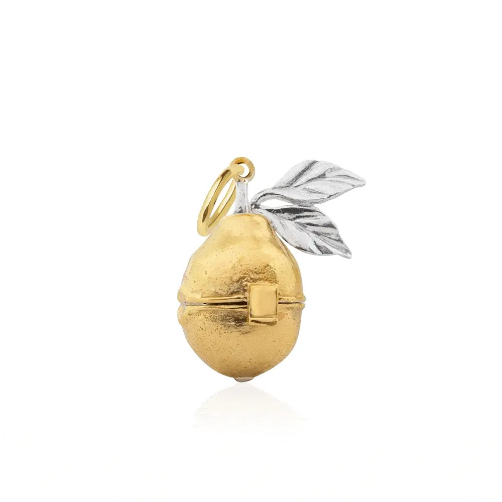 Silver Lemon Limoncello Charm | Italy Travel Charm | Sterling Silver | Jet Set Candy (US)