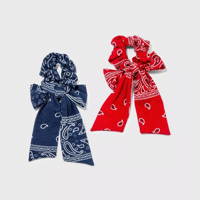 Paisley Bow Hair Twister Set 2pc | Target