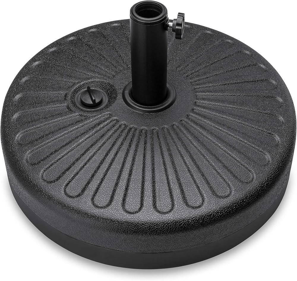 Best Choice Products Fillable Umbrella Base Stand Round Sunburst Plastic Patio Umbrella Base Stan... | Amazon (US)