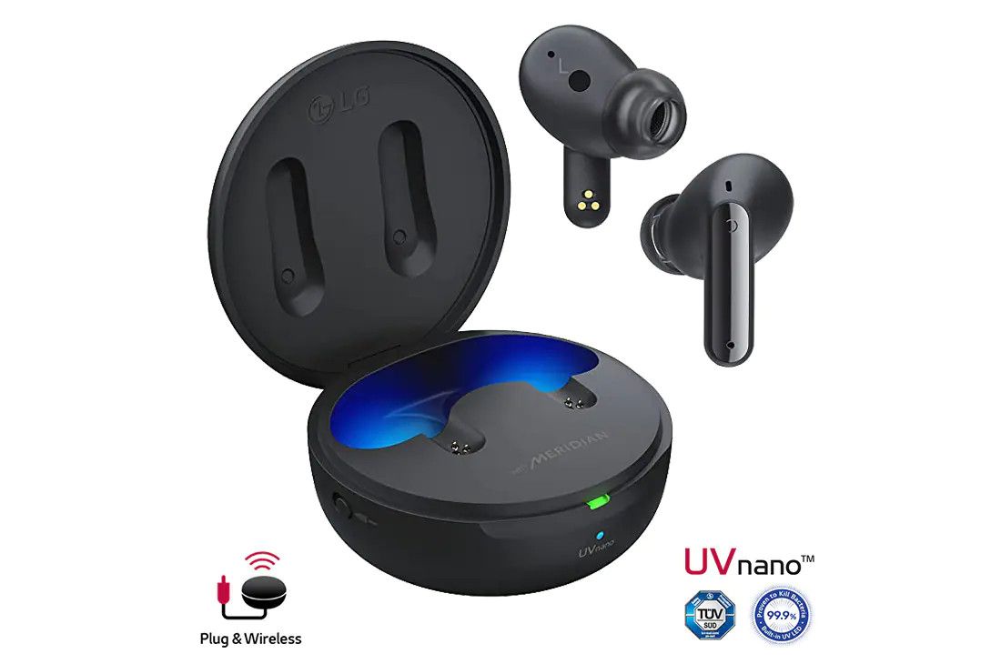 LG  TONE Free UFP9 - Plug and Wireless True Wireless Bluetooth UVnano Earbuds : buy online | LG U... | LG AV (UK) - TONE Free Earbud