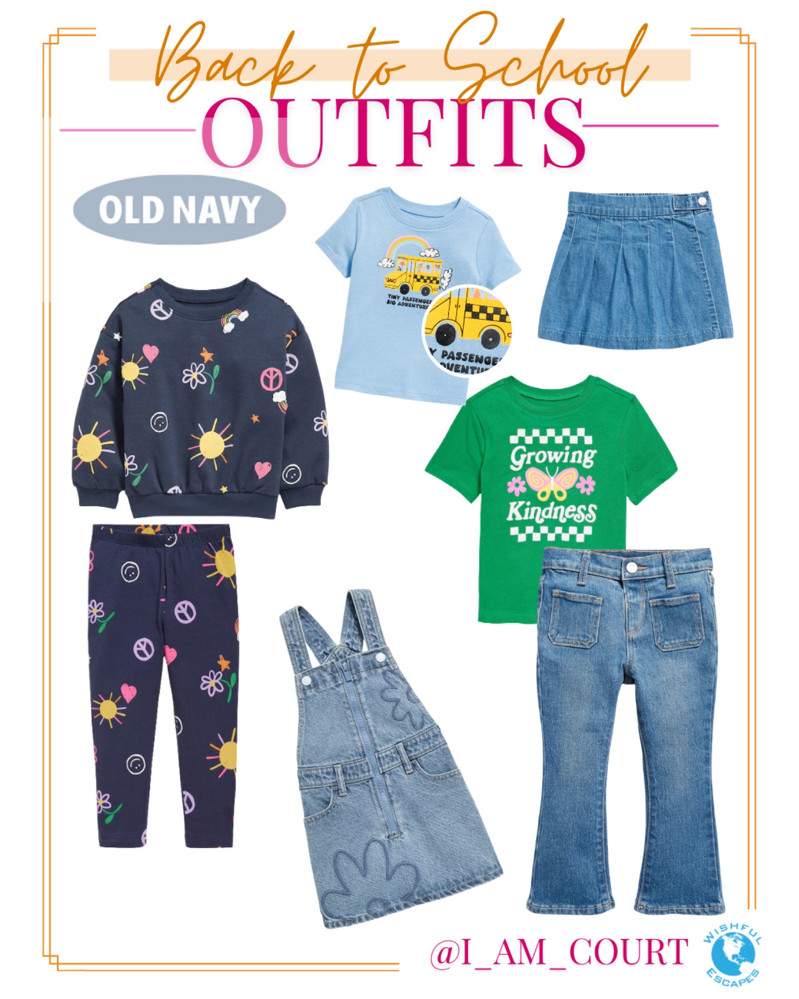 Back to School/Pre-School Toddler Girl Fashion #oldnavy

#LTKKids #LTKFamily #LTKFindsUnder50