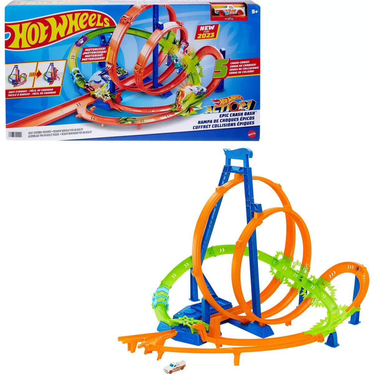 Hot Wheels Epic Crash Dash Track Set | Target