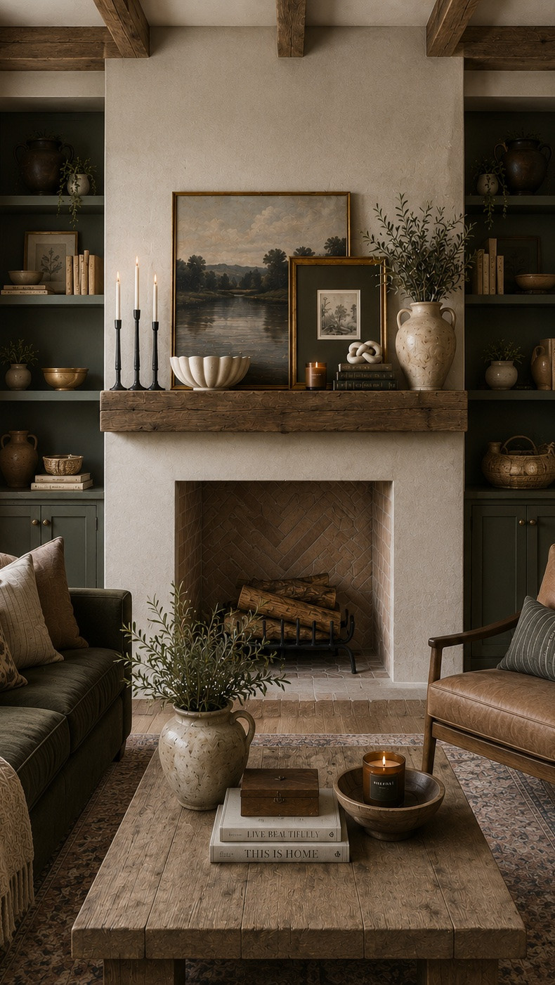 One of the reasons I love investing in timeless decor is because it doesn't have to be tied to one decorating style.

Every living room in this video uses the exact same mantel decor. The artwork, candlesticks, books, bowl, candle, decorative knot, and vase never change. The only thing that changes is the architecture, furniture, finishes, and personality of the room.

I took one of my most shopped styling guides and turned it into a series of 3D renderings because I wanted to show how those same pieces could look in homes with completely different personalities. 

Whether your style leans modern organic, traditional, farmhouse, modern vintage, or somewhere in between, the same collection can feel right at home.

Everything from my original guide is linked below, along with similar pieces inspired by some of the 3D renderings in this series so you can recreate whichever look feels most like home to you.

Follow along for more curated shopping guides, realistic room renderings, and home design inspiration.

#LTKHome