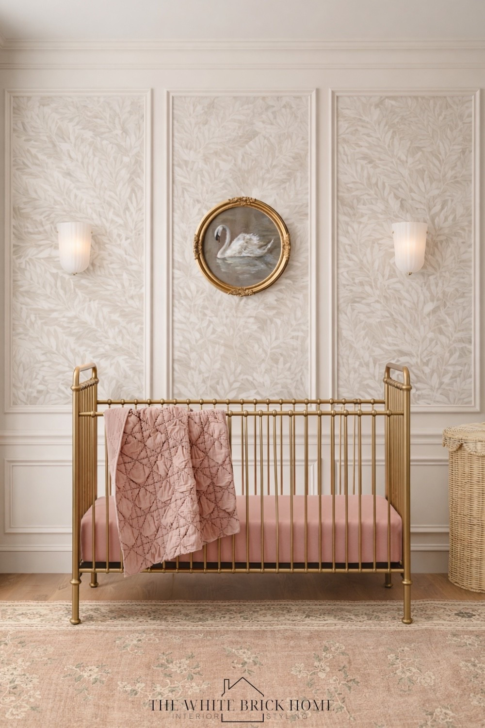 Soft blush, warm brass, and woven texture come together in this timeless nursery that feels elegant and cozy. 
❤️❤️
Nursery, nursery design, crib, nursery decor, nursery furniture, nursery ideas, nursery lighting, nursery wall art, nursery rug, area rug, nursery finds, baby girl, baby girl nursery, nursery ideas, wall sconce, wallpaper, nursery wallpaper, pink nursery, blush nursery, nursery rug, baby girl bedroom, blush bedroom, hamper, nursery design, nursery inspiration, nursery design inspiration, baby, wayfair, Etsy, pottery barn, crate and kids, rejuvenation 


#LTKHome #LTKBaby #LTKKids