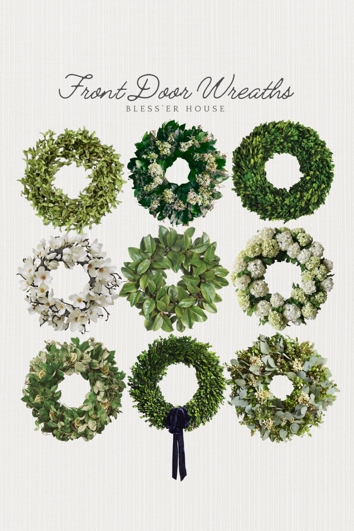
Front door wreaths
Spring wreaths
Summer wreaths
Floral wreaths
Outdoor wreaths
Modern wreaths
Traditional wreaths
Evergreen wreaths
Boxwood wreath 
Front door decor 

#LTKSeasonal #LTKstyletip #LTKhome