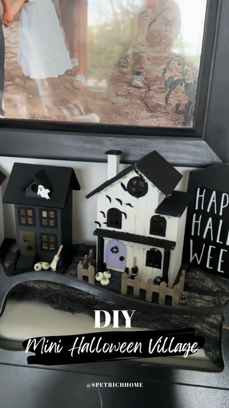 A closer look at my DIY mini Halloween village. My favorite part was adding all the tiny decorations to the houses - I had to get creative! Snag these bird houses from Michael’s to make your own tiny Halloween or Christmas village 🥰

#project #craft #falldecor #halloweendecor #painting

#LTKSeasonal #LTKhome #LTKHalloween