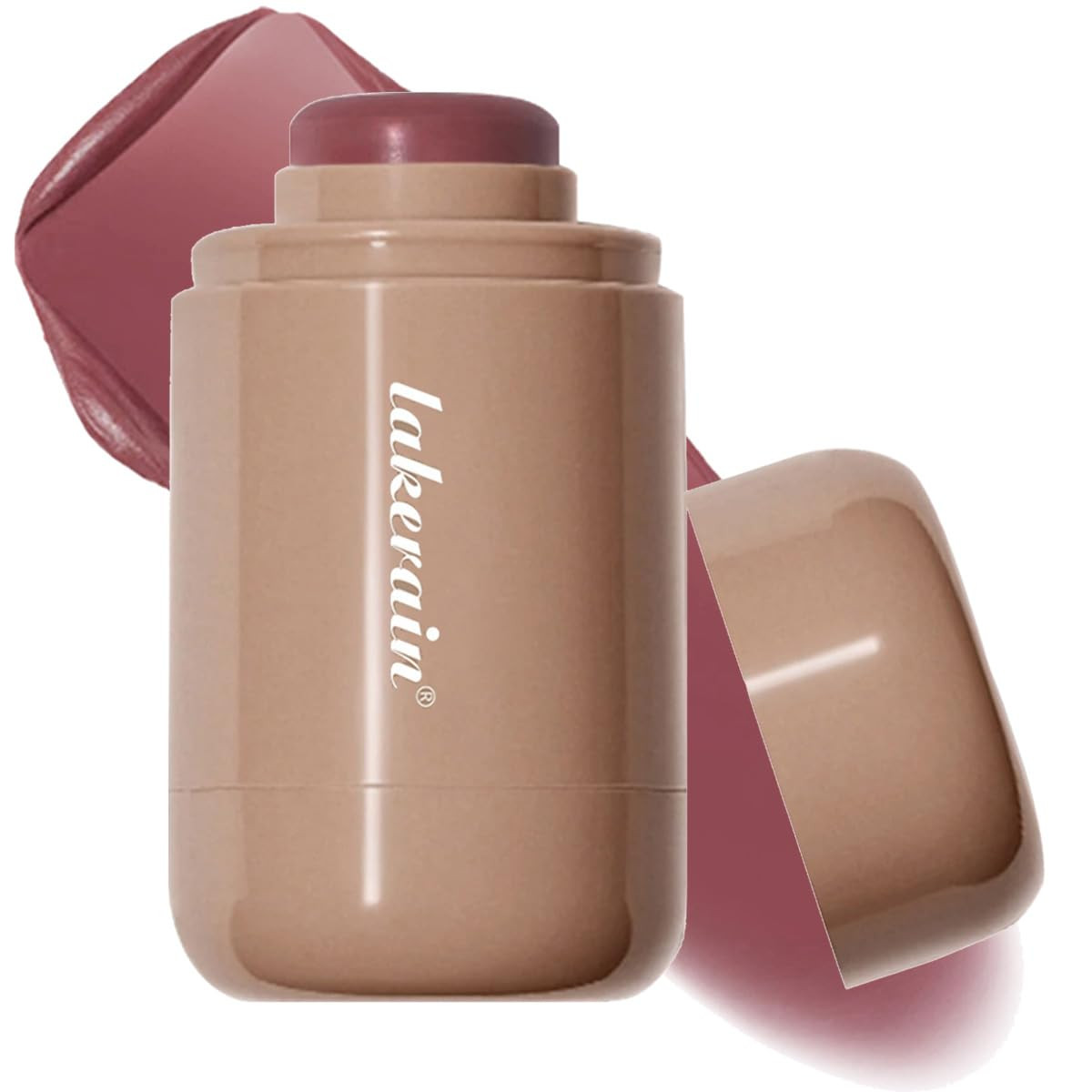 Cream Blush stick, Natural-Looking Matte Finish Makeup Blush stick, Hydrating Long Lasting Lightw... | Amazon (US)