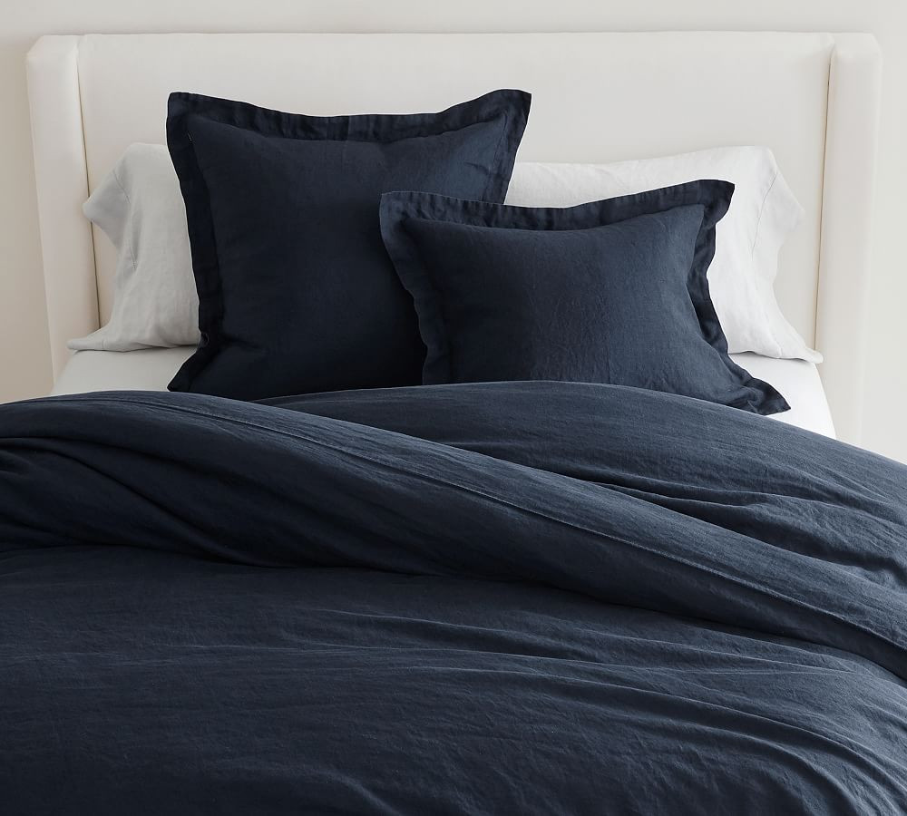 Belgian Flax Linen Duvet Cover | Pottery Barn (US)
