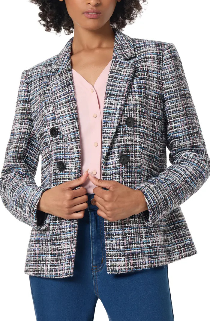 Faux Double Breasted Tweed Blazer | Nordstrom