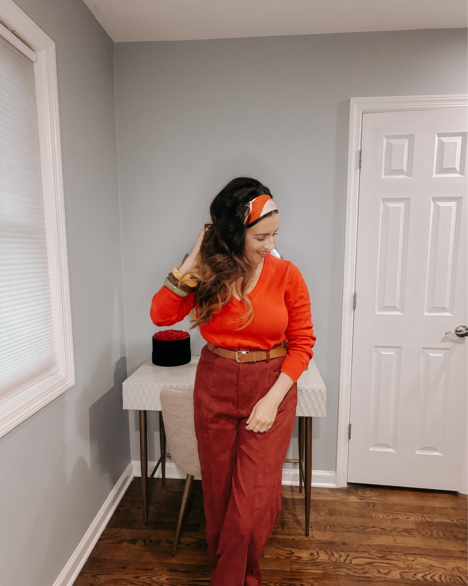 Seeing red. 

#LTKOver40 #LTKootd #LTKdayinmylife