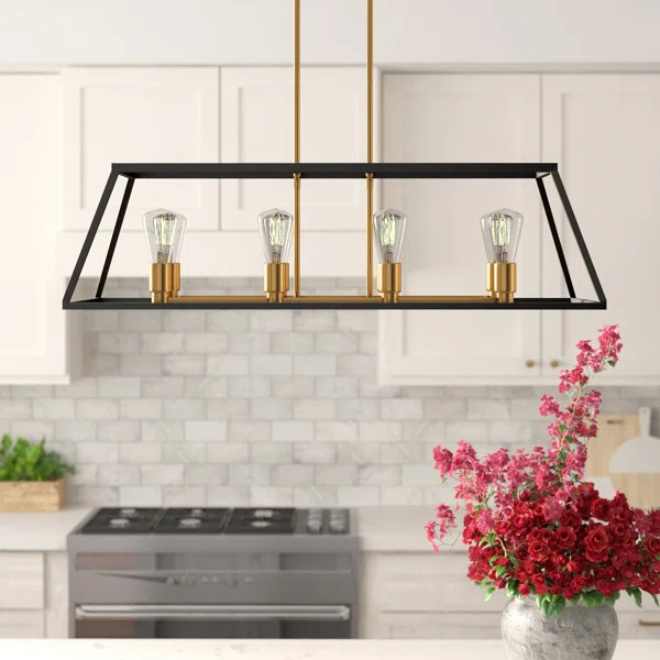 Shisler 8 - Light Kitchen Island Linear Pendant | Wayfair North America