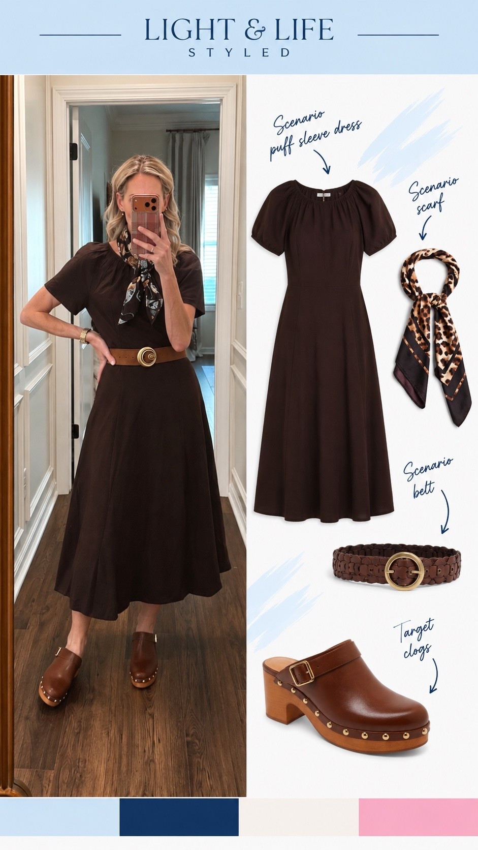 Love this dress so perfect for fall. Size XS - @Walmart